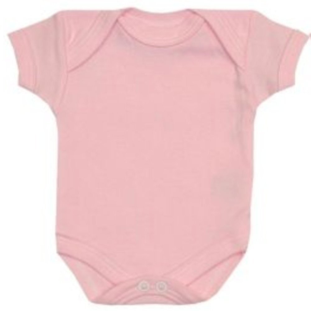 Set of 2 Premie Bodysuit Onsies Pink 1.5-3.5 lb